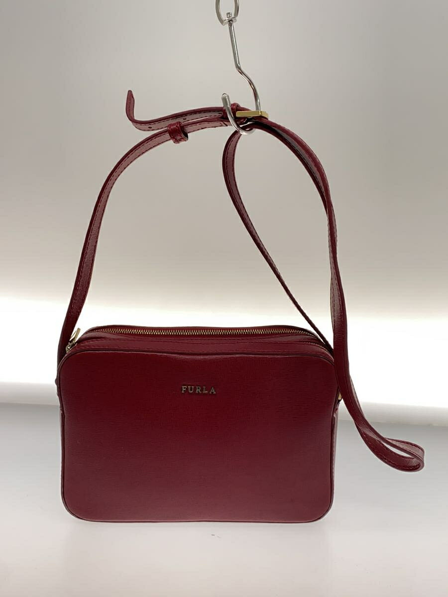 【中古】FURLA◆ショルダーバッグ/PVC