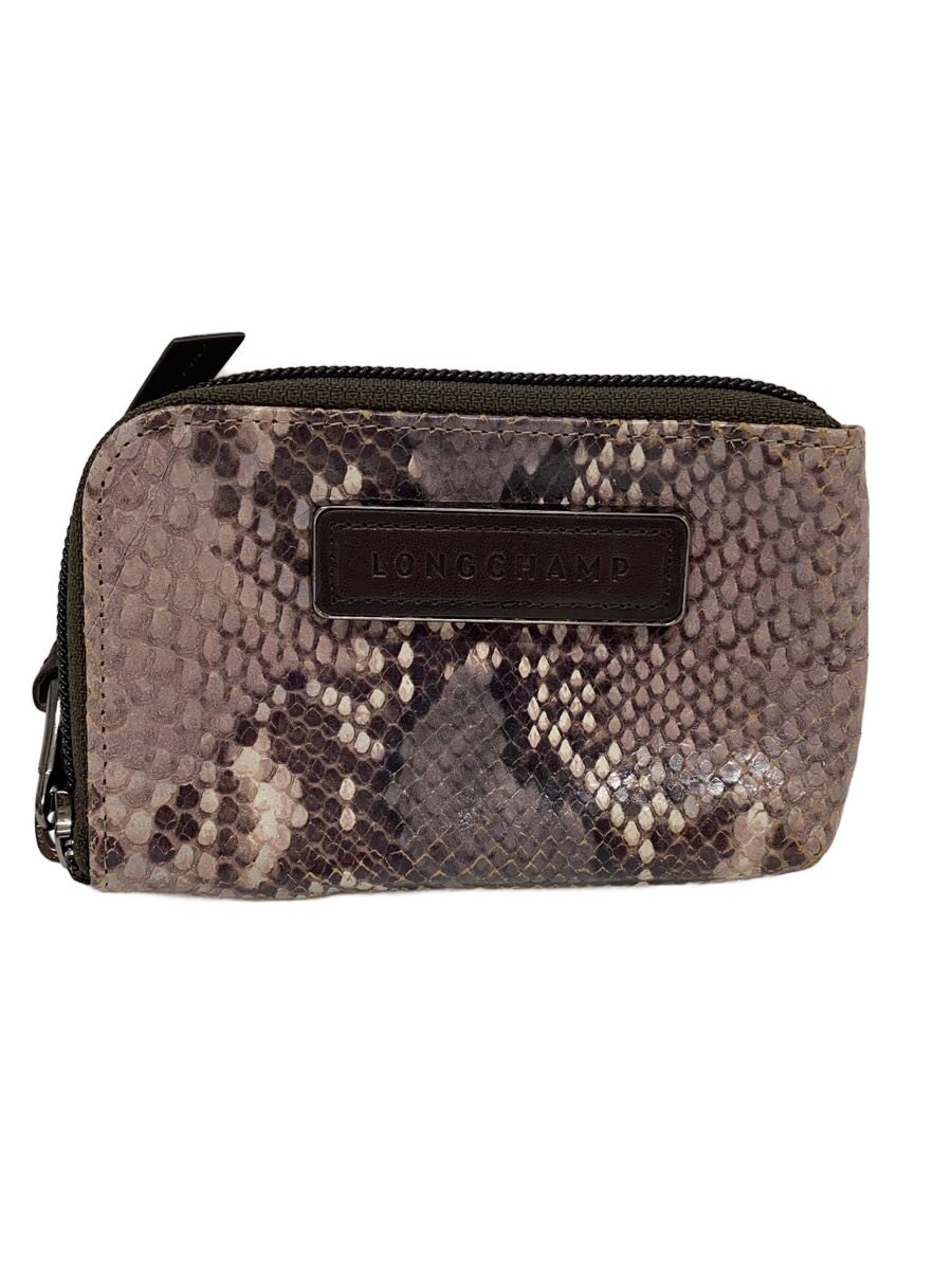 【中古】LONGCHAMP◆コインケース/マルチカラー/アニマル/レディース【服飾雑貨他】