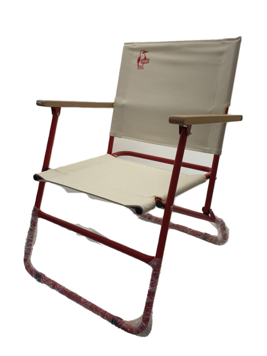 【中古】CHUMS チェア/RED/CH62-1591/Natural CHUMS CANVAS Chair/チャムス【スポーツ】