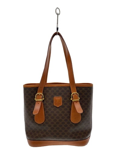 【中古】CELINE◆ハンドバッグ/レザー/BRW/dm97/2【バッグ】 【中古】CELINE◆ハンドバッグ/レザー/BRW/dm97/2【バッグ】