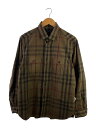 【中古】BURBERRY LONDON◆長袖シャツ/L/コットン/BRW/チェック/BBW78-232-54【レディースウェア】