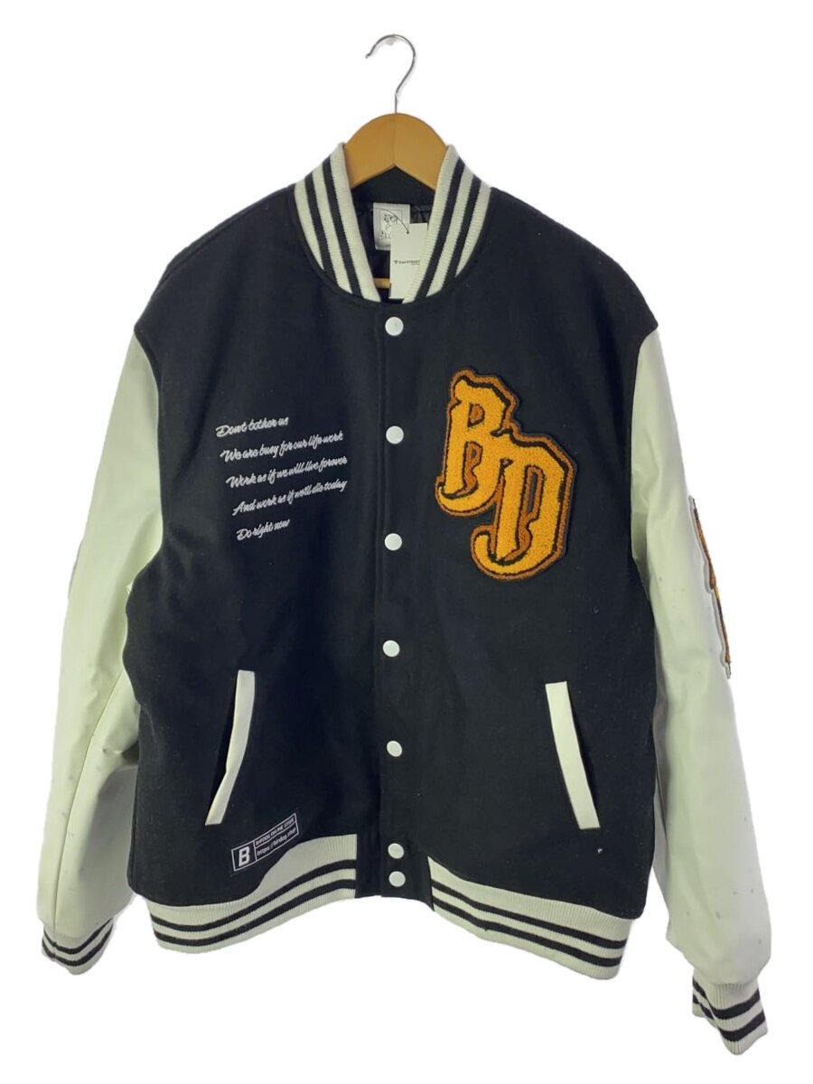 Other - 【中古】BIRDOG/スタジャン/XXL/ウール/BLK【メンズウェア】