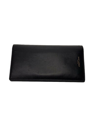 【中古】SAINT LAURENT◆長財布/レザー/BLK/メンズ/LB396308・0917【服飾雑貨他】 【中古】SAINT LAURENT◆長財布/レザー/BLK/メンズ/LB396308・0917【服飾雑貨他】