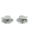 【中古】Noritake◆カップ&ソーサー/4点セット/WHT/カップ&ソーサー2客セット【キッチン用品】