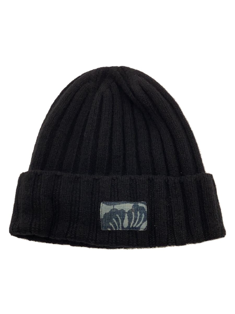 【中古】visvim◆22AW/ICT KNIT CAP/ニットキャップ/FREE/ウール/BLK/メンズ/0222903003007//【服飾雑貨他】