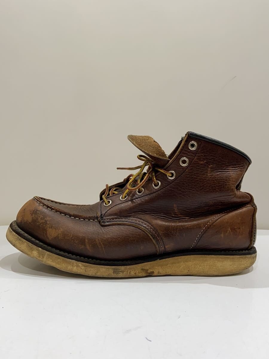 【ブランド】RED WING 【ブランドカナ】レッドウィング 【型番】 【程度】C 【サイズ】US9 【メインカラー】ブラウン 【素材・生地】レザー 【キーワード】　　　/ 2026/05/23 セカンドストリート新津店【2014】【中古】RED WING◆6-INCH CLASSIC MOC BOOT/6 インチクラシックモックブーツ/US9 ブランド RED WING 型番 カラー ブラウン 柄 素材・生地 レザー>色・素材について サイズ US9>サイズ表示について 実寸（cm） 【ブーツ】 ヒール：/ / 高さ：16 / ソール全長：31 【その他】 その他サイズ：ソールの高さ:2.5 商品は　セカンドストリート新津店の店頭にて販売しております。商品に関するお問合わせは、お電話(TEL:0250-24-8896)にて、問合わせ番号：2319083869250をお伝えください。 配送方法やお支払い方法に関するお問い合わせは、サポートセンターまでご連絡をお願いします。 ※お電話の対応は営業時間内のみとなります。お問い合わせフォームでお問い合わせの際はご注文番号をご記入下さい この商品に関する出品店舗からのコメント かかと擦れ有