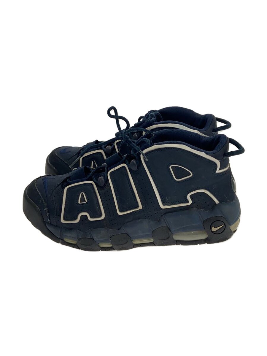 NIKE◆AIR MORE UPTEMPO 96/エアモアアップテンポ/ネイビー/921948-400/27cm/NVY