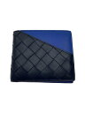 【中古】BOTTEGA VENETA◆2つ折り財布/--/BLK/メンズ【服飾雑貨他】