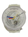 【中古】SWATCH◆クォーツ腕時計/アナログ/クリア【服飾雑貨他】