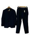 【中古】ARTISAN◆セットアップ/S/ウール/NVY/ストライプ/59-02SI09【メンズウェア】