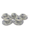 【中古】NARUMI◆カップ&ソーサー/5点セット/WHT【キッチン用品】
