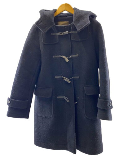 【中古】MACKINTOSH◆ダッフルコート/36/ウール/BLK//【レディースウェア】 【中古】MACKINTOSH◆ダッフルコート/36/ウール/BLK//【レディースウェア】