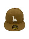 【中古】NEW ERA◆キャップ/7 3/8/ポリエステル/CML/無地/メンズ【服飾雑貨他】(4)