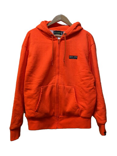 【中古】CAMBER◆ジップパーカー/XL/コットン/ORN/無地/裏サーマル【メンズウェア】 【中古】CAMBER◆ジップパーカー/XL/コットン/ORN/無地/裏サーマル【メンズウェア】