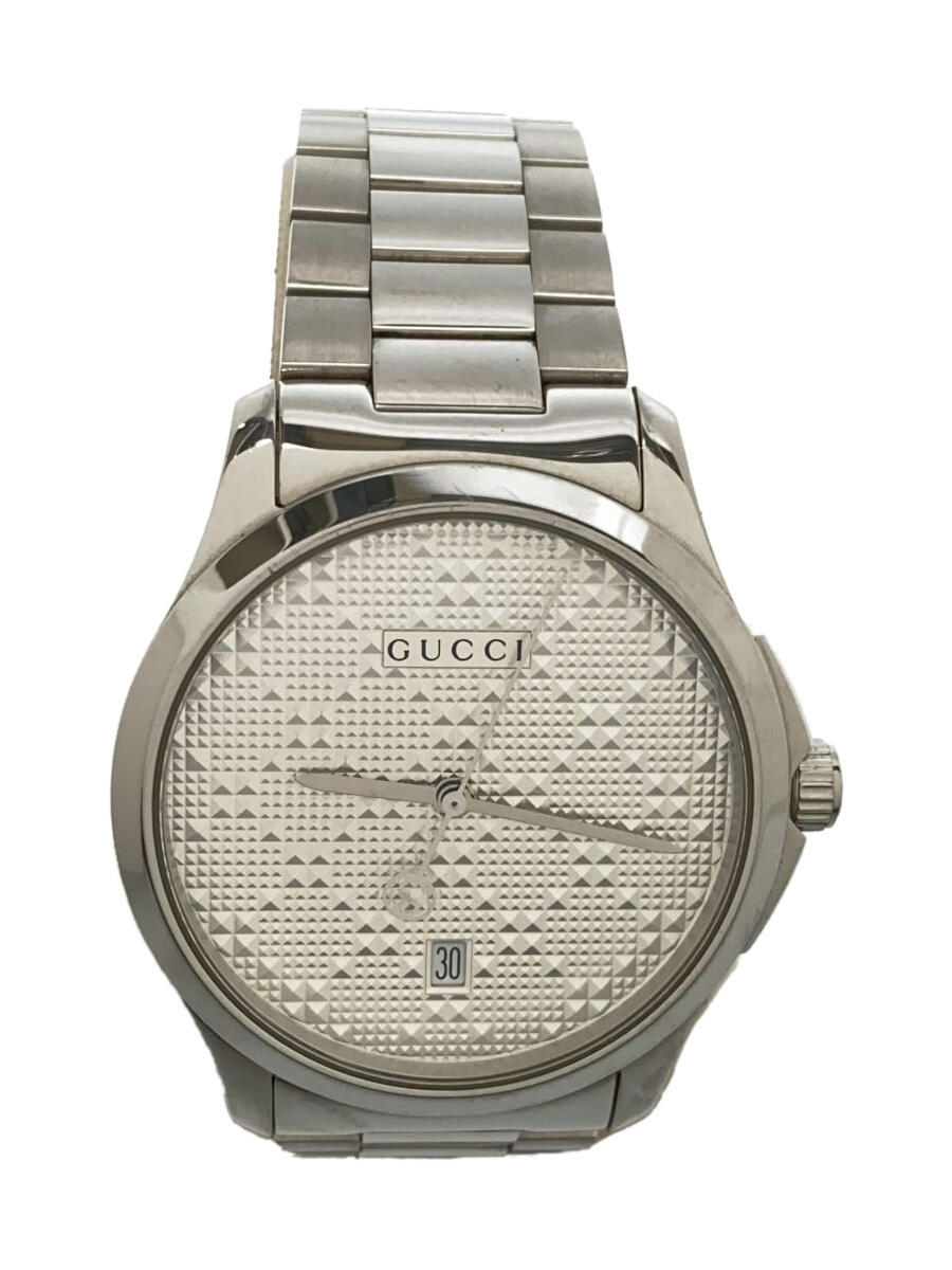 【中古】GUCCI◆クォーツ腕時計/アナ