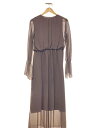 【中古】Plage◆18SS/シアーワンピース/FREE/ポリエステル/BRW/18040922300030【レディースウェア】