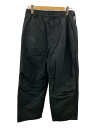 【中古】barbell object◆ボトム/2/コットン/BLK/無地/bo-04p05【メンズウェア】