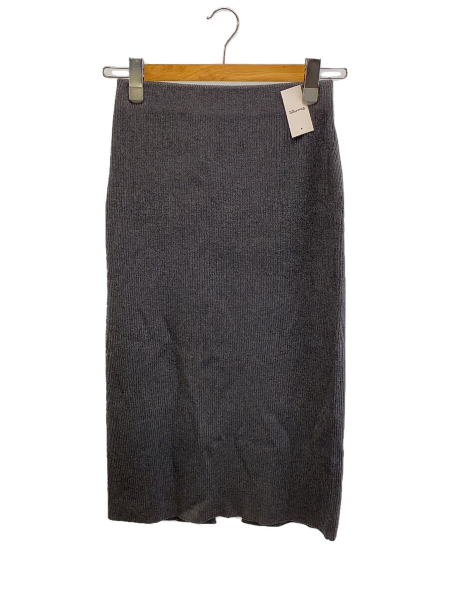 【中古】Spick&Span◆ロングスカート/36/ポリエステル/GRY/23-060-200-9001-4-0【レディースウェア】