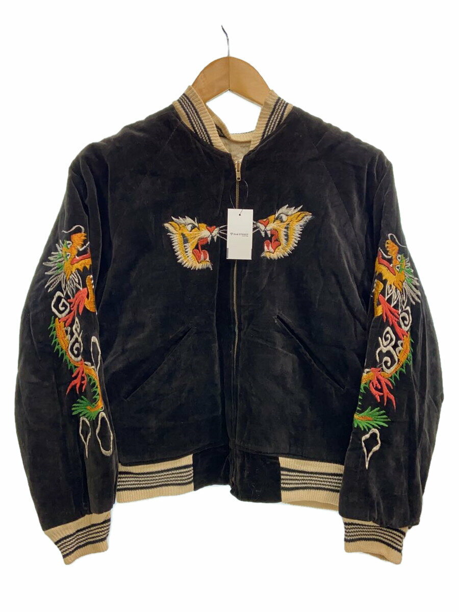【中古】スカジャン/--/--/BLK//【メンズウェア】