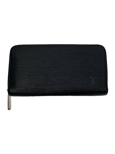 【中古】LOUIS VUITTON◆ジッピー・ウォレット_エピ_BLK/レザー/BLK/メンズ【服飾雑貨他】 【中古】LOUIS VUITTON◆ジッピー・ウォレット_エピ_BLK/レザー/BLK/メンズ【服飾雑貨他】