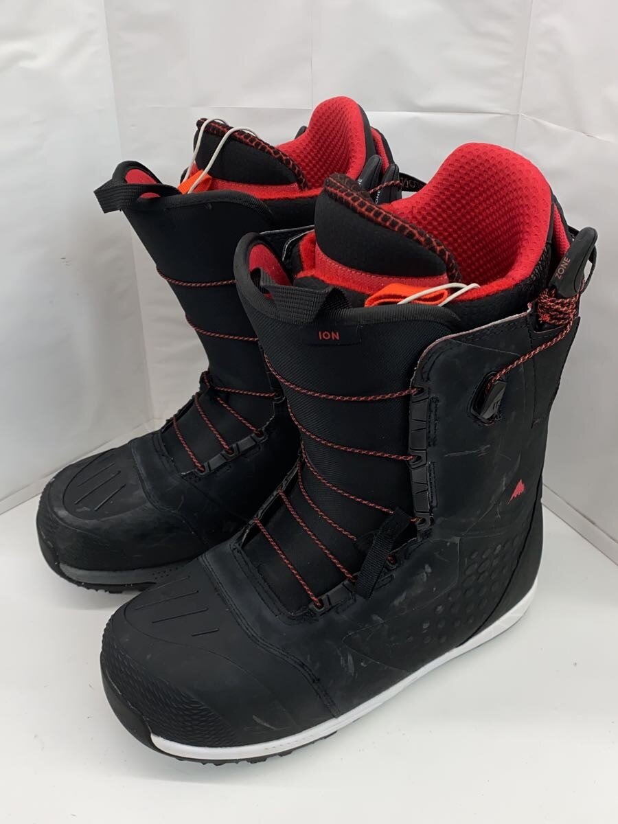 【中古】BURTON◆スノーボードブーツ/29cm/クイックレーシング/BLK【スポーツ】