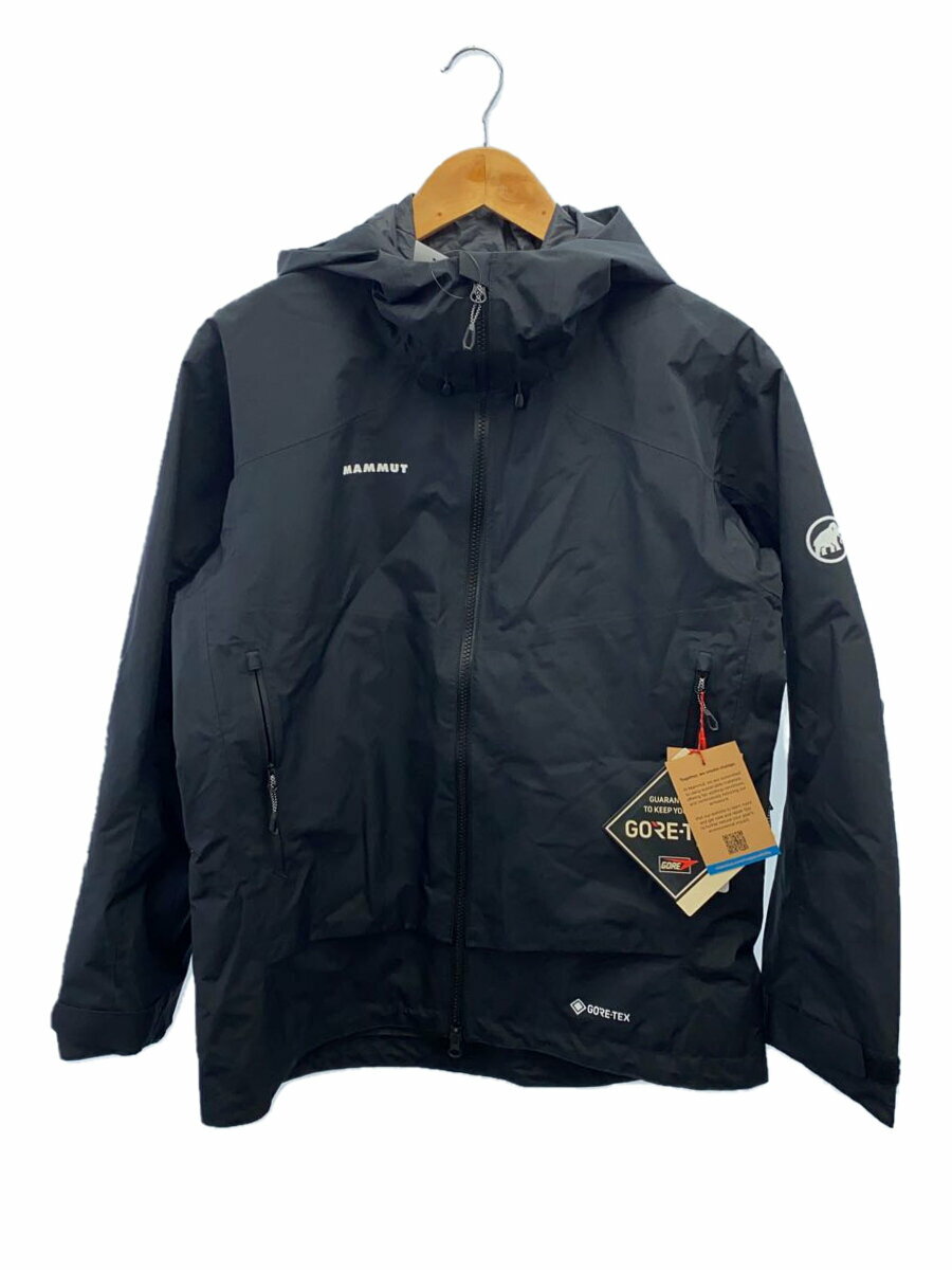 【中古】MAMMUT◆ナイロンジャケット/L/ゴアテックス/BLK/1010-30291【メンズウェア】