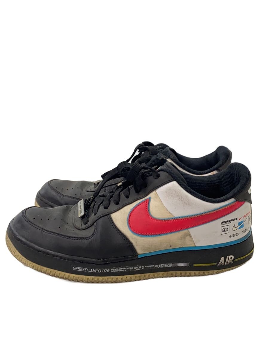 NIKE◆AIR FORCE 1 07 QS/エアフォース/ブラック/AH8462-004/29cm/BLK