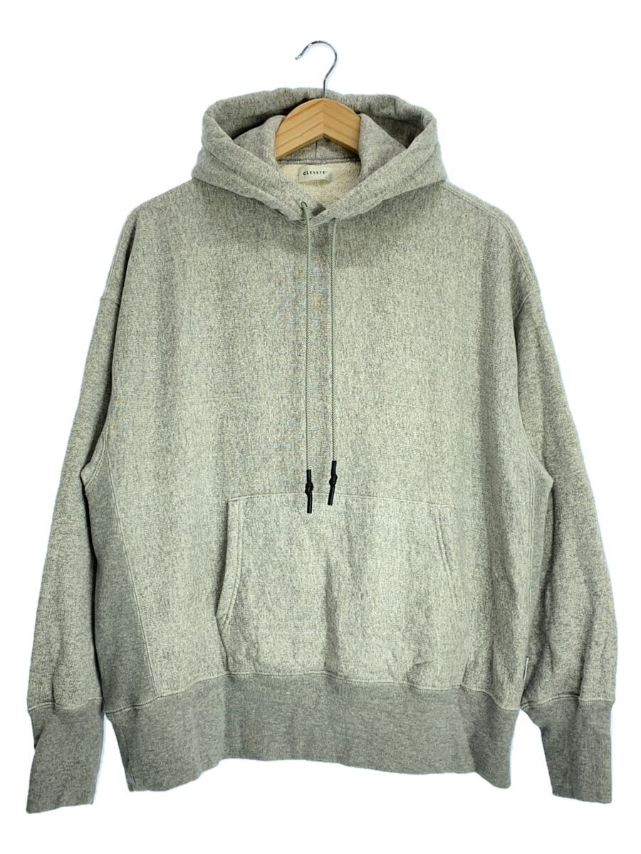 【中古】CLESSTE◆パーカー/1/コットン/GRY/CLS-SW-2401/LOOP WHEEL SWEATPARKA【メンズウェア】