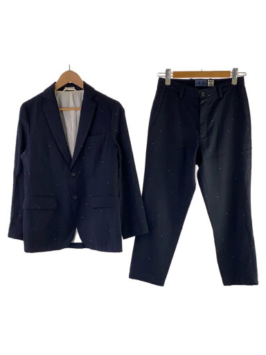 【中古】BLUE BLUE◆セットアップ/2/ウール/NVY/700077-228/700077-230//【メンズウェア】 【中古】BLUE BLUE◆セットアップ/2/ウール/NVY/700077-228/700077-230//【メンズウェア】