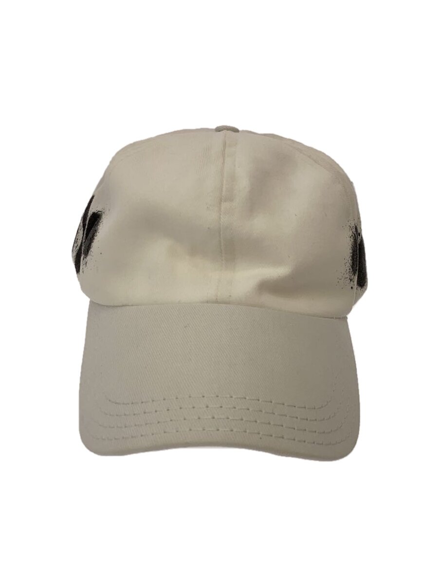 OFF-WHITE◆キャップ/FREE/WHT/メンズ/DIAGONALS SPRAY CAP//