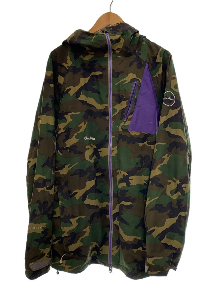 【中古】The Rew Athletic/ウェアー/XL/KHK/GORE-TEX/左裾破れ有【スポーツ】