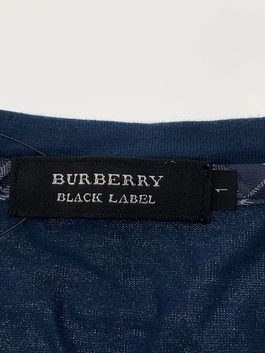 中古 BURBERRY BLACK LABEL Tシャツ 1 コットン BLU D1P11-110-27 メンズウェア jumblestore-37914053 2nd STREET 楽天市場店 サンプル画像3