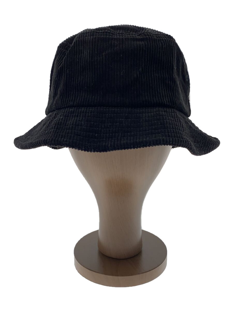 【中古】DANTON◆バケットハット/FREE/コットン/BLK/レディース/CB22-113-02【服飾雑貨他】