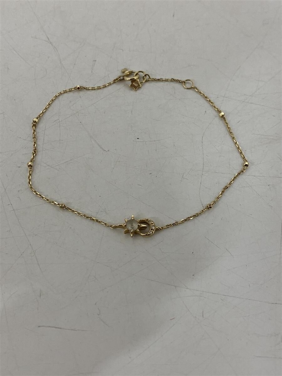 【中古】STAR JEWELRY◆ゴールド/2JU0298/CROSSING STAR&MOON【服飾雑貨他】