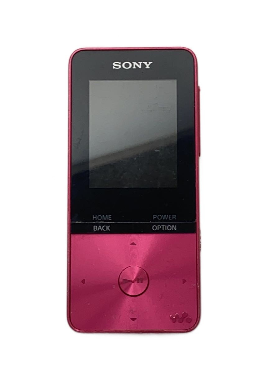 【中古】SONY◆ポータブルメモリープレーヤー NW-S315(P) [16GB ビビッドピンク]【家電・ビジュアル・オーディオ】