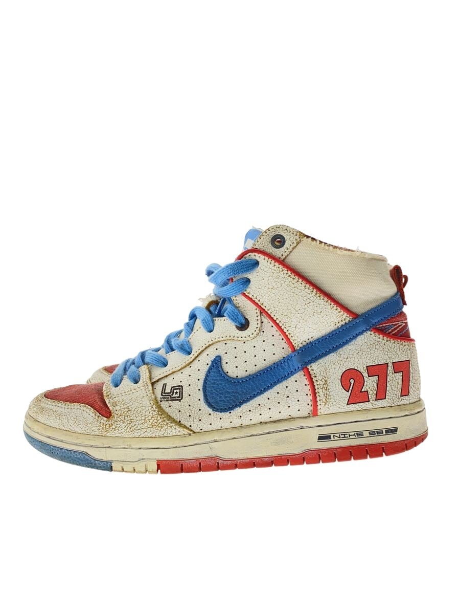 【中古】NIKE◆DUNK HIGH PRO DECON QS_ダンク ハイ プロ デコン クイックストライク/26cm/WHT【シューズ】