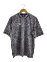 【中古】Supreme◆23ss/JACQUARD ANIMAL PRINT SOCCER/Tシャツ/L/ポリエステル/WHT/総柄//【メンズウェア】(4)