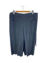 【中古】me ISSEY MIYAKE◆ショートパンツ/--/ポリエステル/BLK【レディースウェア】