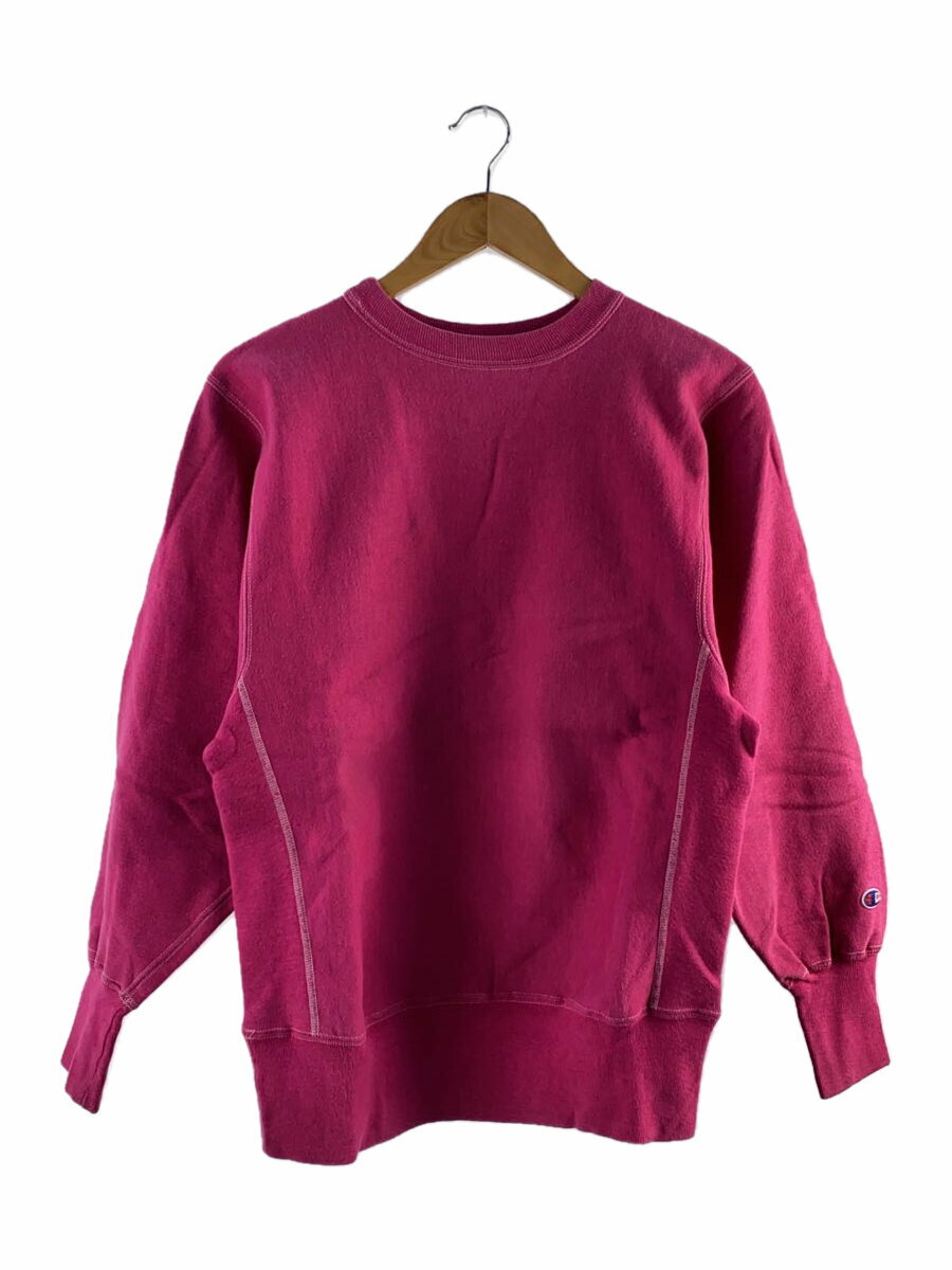 【中古】Champion◆90s/RW/胸目無し/メキシコ/スウェット/M/コットン/PNK【メンズウェア】