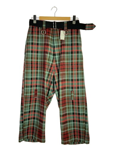 【中古】KIDILL◆ボトム/--/--/マルチカラー/チェック//【メンズウェア】 【中古】KIDILL◆ボトム/--/--/マルチカラー/チェック//【メンズウェア】