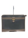 【中古】dunhill◆セカンドバッグ/PVC/BRW【バッグ】