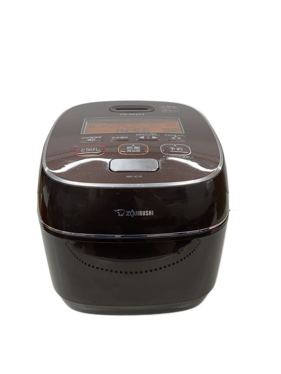 【中古】 象印 圧力IH炊飯器(5.5合炊き) ブラウン ZOJIRUSHI 極め炊き NW-JC10-TA