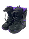 【中古】salomon◆スノーボードブーツ/23.5cm/BLK【スポーツ】
