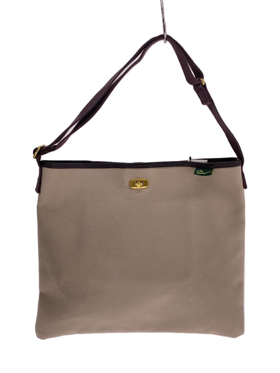 【中古】BRADY◆ショルダーバッグ/--/GRY/無地/32-bbl-02【バッグ】