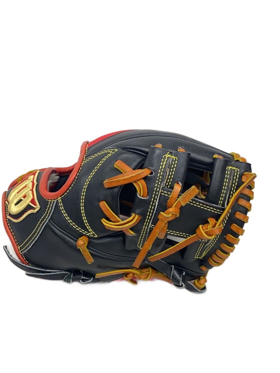 【中古】Wilson◆TRY HARD/トレーニング用グラブ/野球用品/右利き用/ブラック【スポーツ】