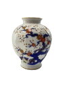 【中古】深川製磁◆壷・花瓶/WHT【インテリア小物・日用雑貨】