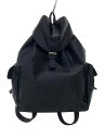 【中古】agnes b.◆リュック/--/BLK【バッグ】