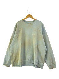 【中古】DAIRIKU◆Ponyboy Pullover Sweater/スウェット/M/コットン/BLU/無地/21AW-C-3【メンズウェア】