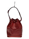 【中古】LOUIS VUITTON◆ノエ_エピ_RED_カスティリアンレッドルージュ/レザー/RED/角擦れ/パイピング割れ【バッグ】