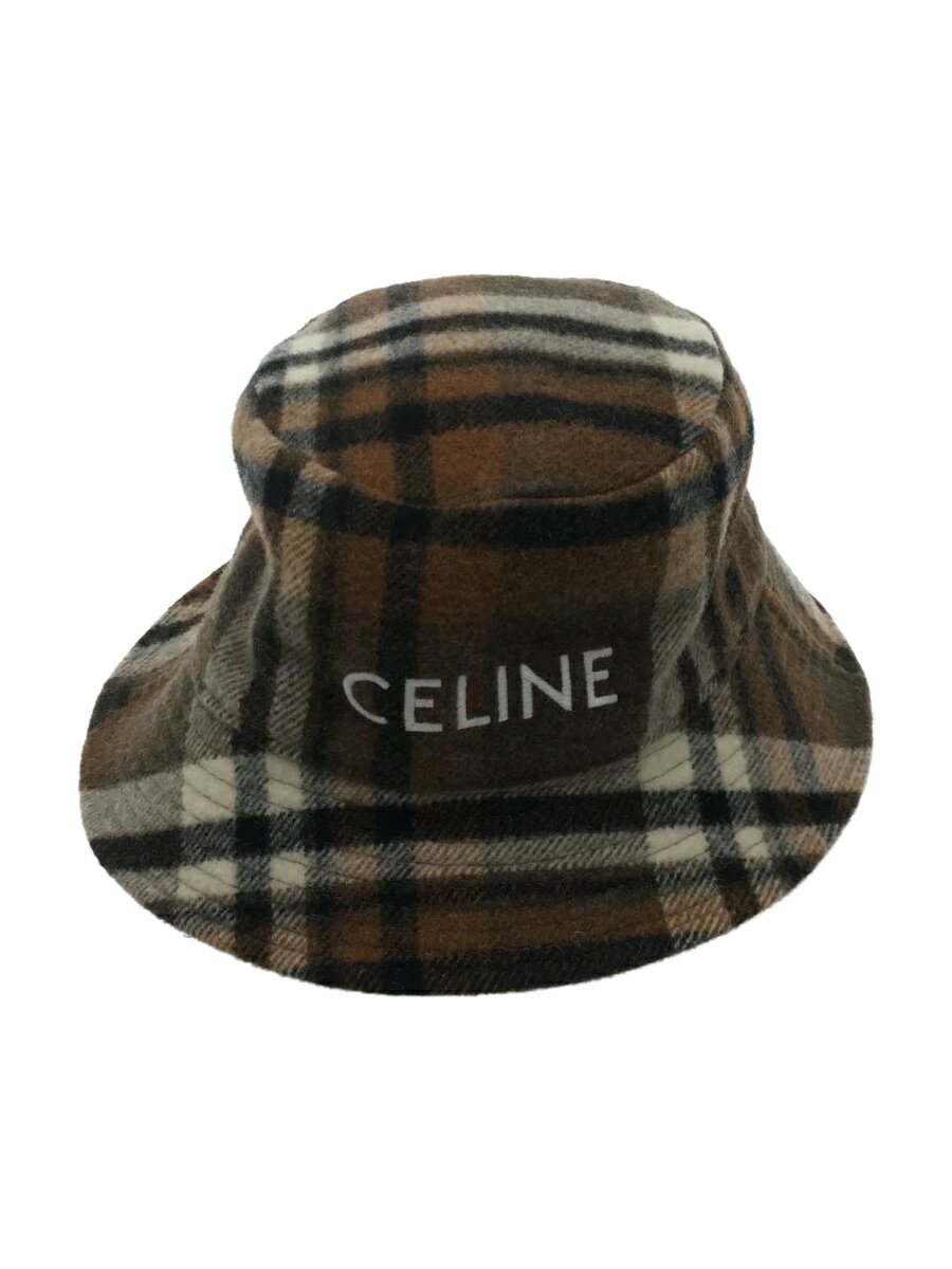 【中古】CELINE◆ヘッドウェア/M/ウー